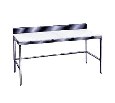 Advance Tabco TSPS-249 Poly-Top Work Table, 108"W X 24"D