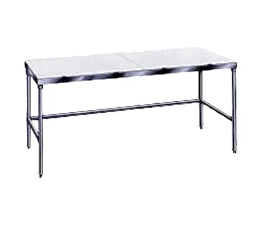 Advance Tabco TSPT-246 Poly-Top Work Table, 72"W X 24"D