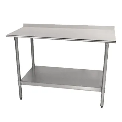 Advance Tabco TTK-306-X 72" Stainless Steel Top 63" - Work Table