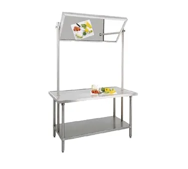 Advance Tabco VSS-DT-365 Demo Table, 60"W X 36"D X 97"H