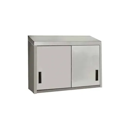 Advance Tabco WCS-15-36 430 Stainless Steel Enclosed Wall Mounted Cabinet - 36" x 15"
