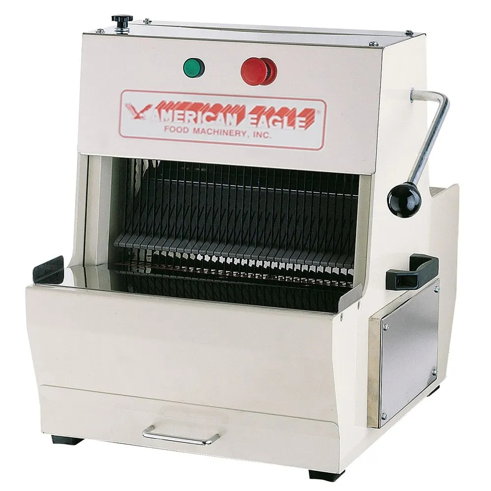 American Eagle AE-BS02-1/2 Countertop Bread Slicer, Automatic Controls, 1/2" Slices