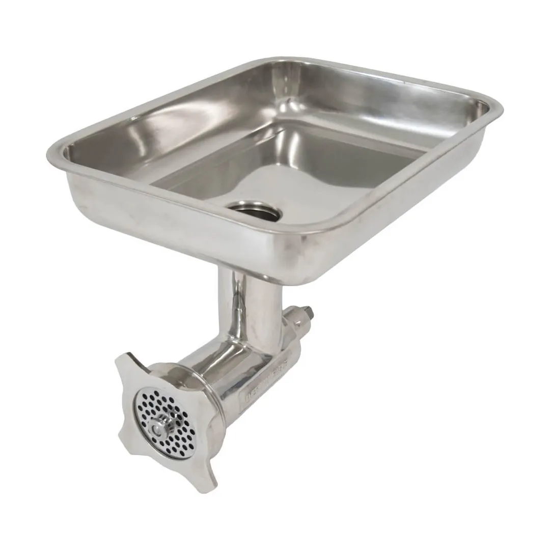 American Eagle AE-G22NH Grinder Head #22, Knife/Feeder Pan, 1/4" & 5/16" Plates, Pusher/Funnel, Fits #12 Hub