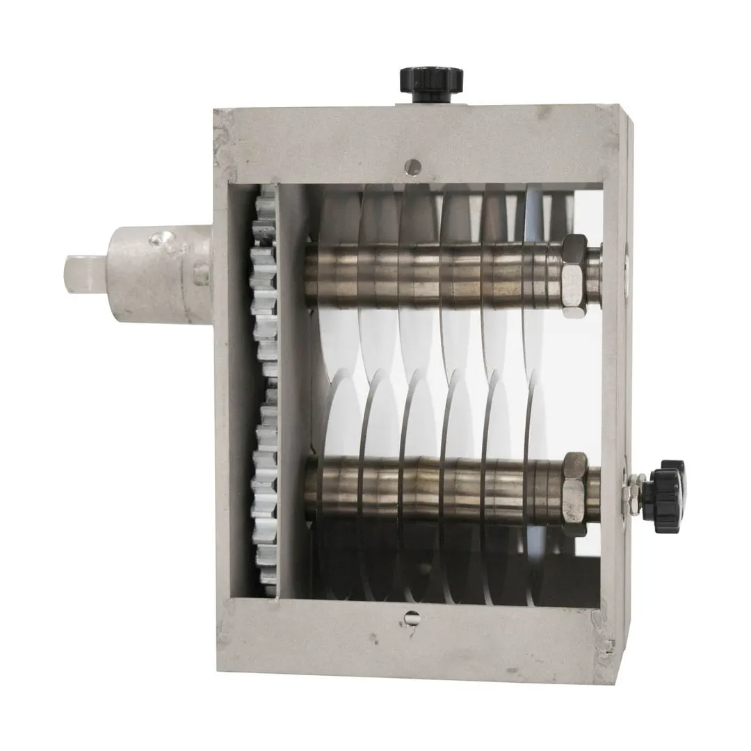 American Eagle AE-MC12N-1/2-K Countertop Electric Meat Cutter Kit, 1/2" Strips, 1 HP, 170 RPM, Stainless Steel, 115V
