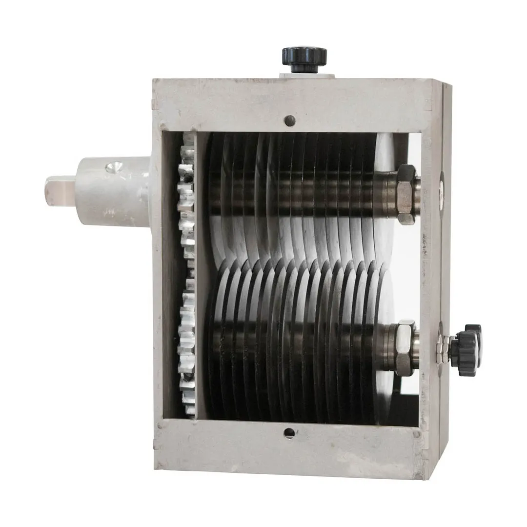 American Eagle AE-MC12N-3/16-K Meat Cutter – 1HP, 170RPM, 3/16 Strips, Blades, Fwd/Rev, Overload, Feet, #12 Hub, 115V