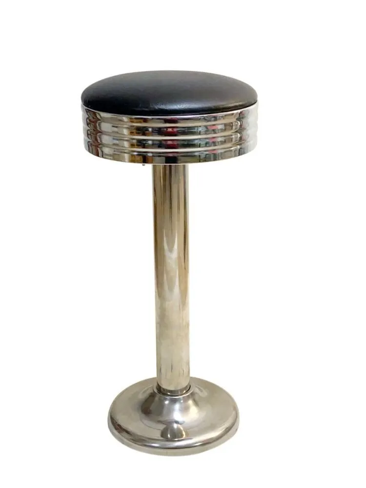 AAA Furniture Wholesale 120-31-GR4 Swivel Bar Stool, 31" Backless, Upholstered Seat, Chrome FrameCOM/Grade 4UPH