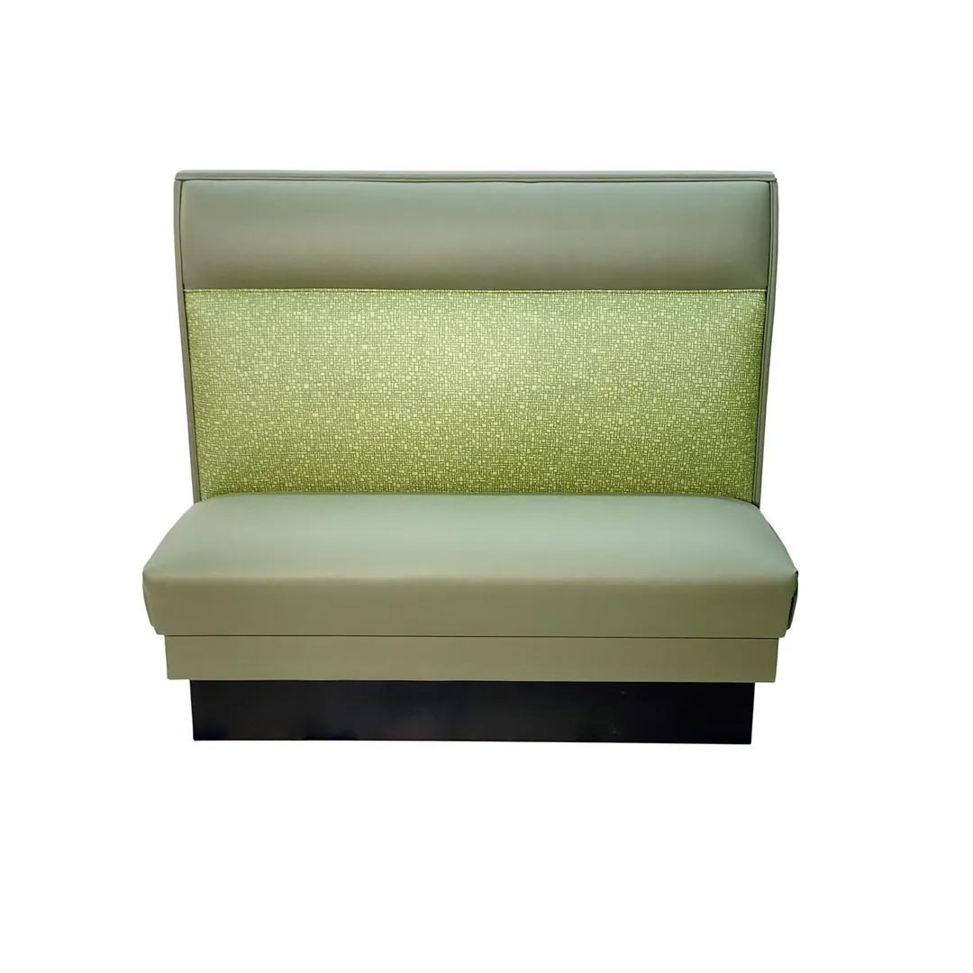 AAA Furniture Wholesale HB48S-DUCE GR6 Duce Booth, Upholstered Back and Upholstered Seat, Grade 6 Uph
