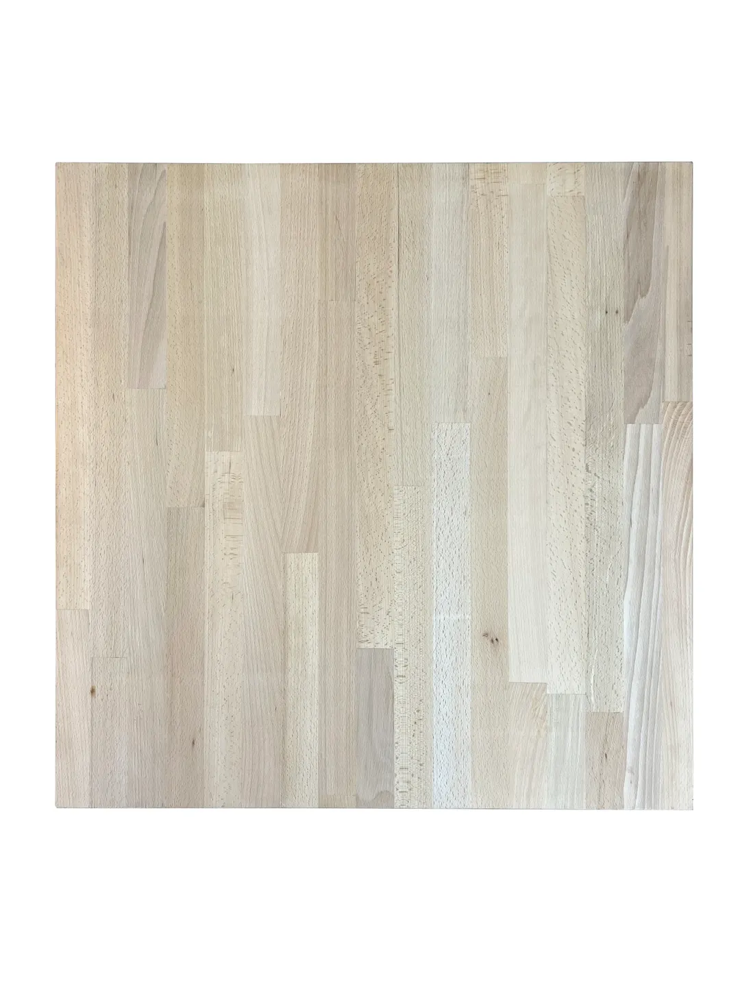 AAA Furniture Wholesale MBBT3030/RAW Square Maple Butcher Block Table Top, 30x30, 1.5in Thick, Unstained