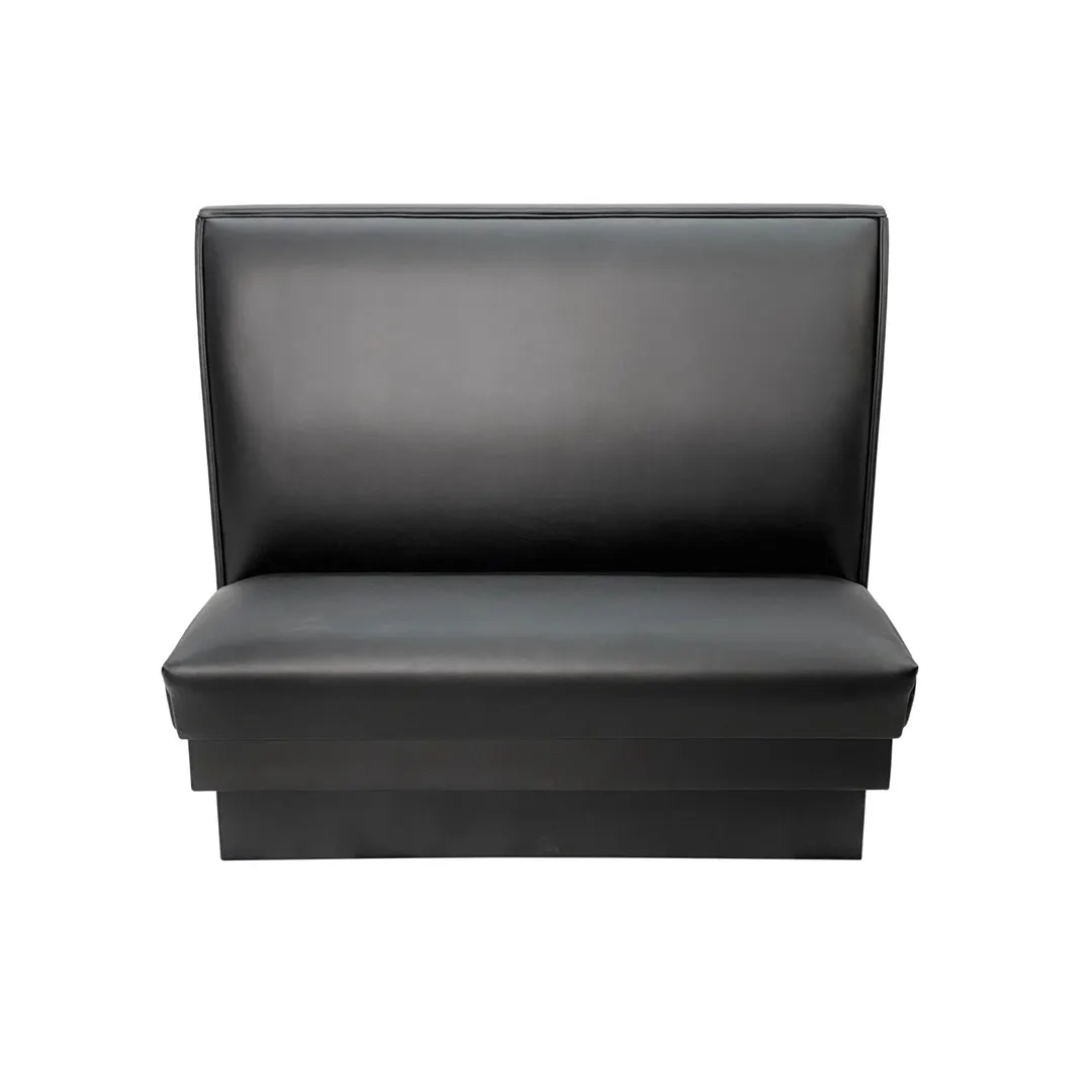 AAA Furniture Wholesale PB48S-DUCE GR4 Duce Booth, Plain Back and Upholstered Seat, Grade 4 Uph