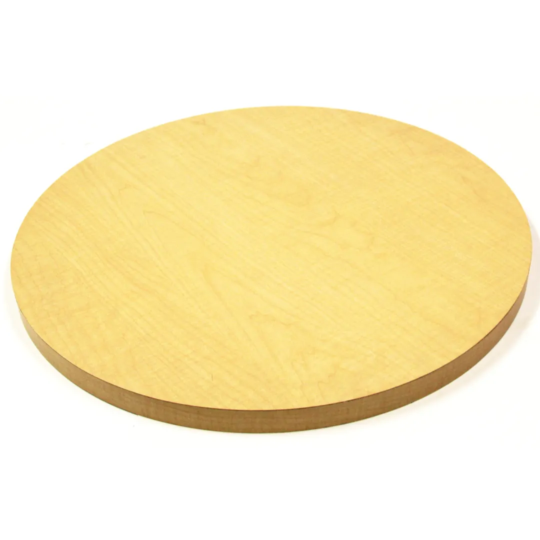 AAA Furniture Wholesale SE42R Round 42" Laminate Table Top, Self-Edge
