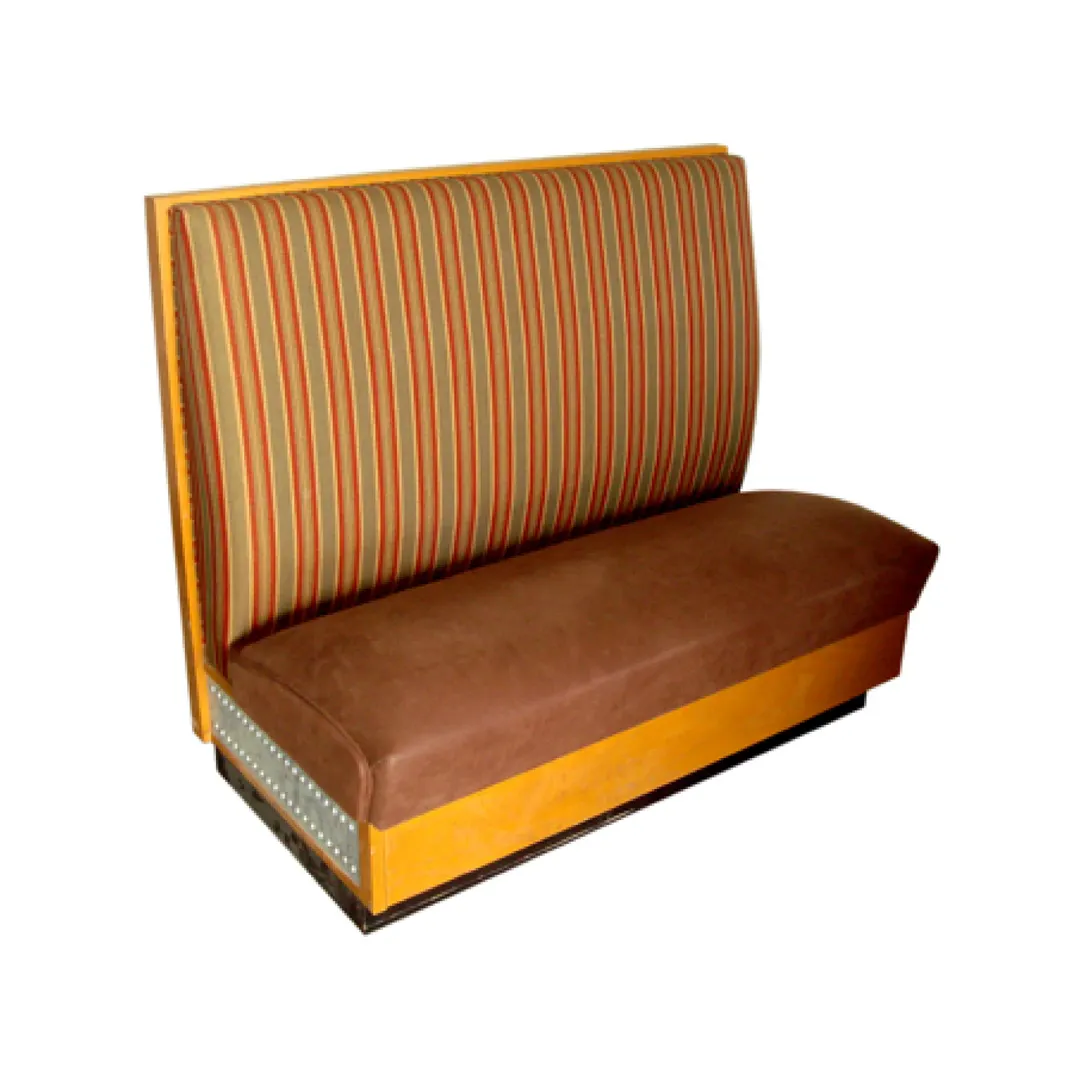 AAA Furniture Wholesale WFC36S-DUCE GR6 Duce Booth, Upholstered Back & Seat, Grade 6 Uph