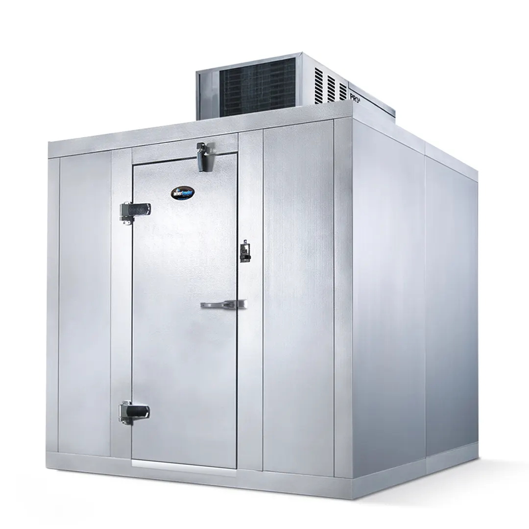 AmeriKooler QC081072**NBSC 8' X 10' Quick Ship Indoor Walk-In Cooler without Floor, Self-Contained
