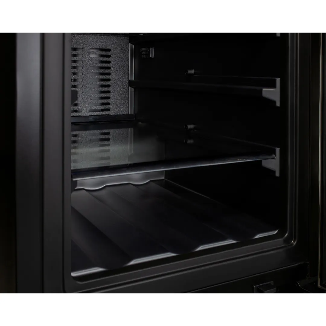 Summit ALBV15 Undercounter Beverage Center with Glass Door, in Black, 2.3 cu.ft