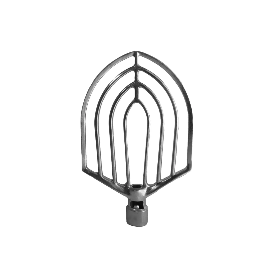 Alfa International 140B "B" Flat Beater/Paddle, 140 Quart, Aluminum Casting