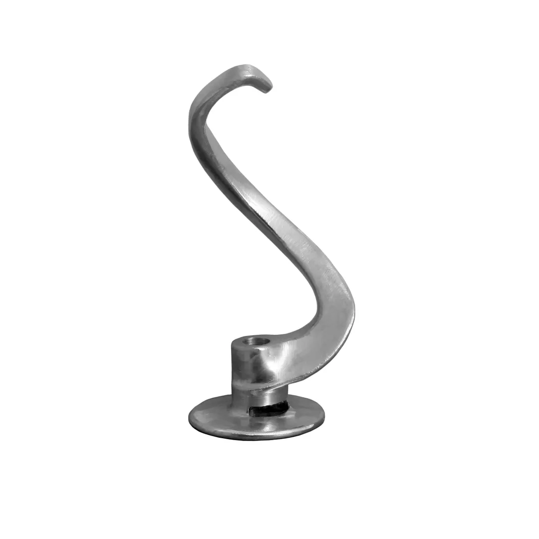 Alfa International 20LSDH "Ed" Spiral Dough Hook, 20 Quart, Aluminum