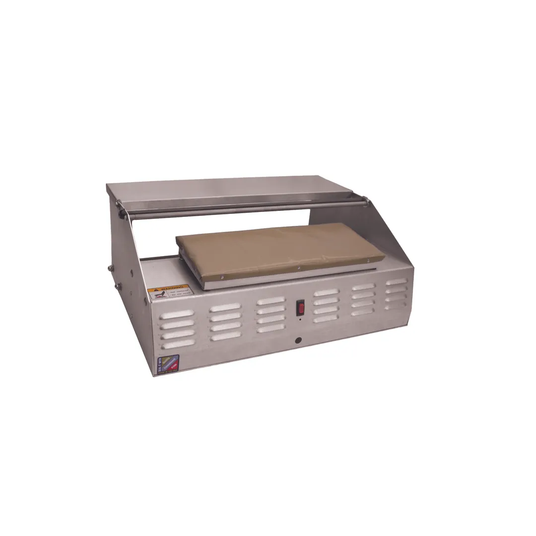 Alfa International 500A Heat Seal Wrapper, 23.25"W x 17"D, Stainless Steel & Aluminum, 725W, 115V, USDA & UL Approved