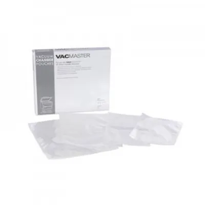 Alfa International 50717 Vacmaster® Zipper Vacuum Chamber Pouches, 6" X 10"