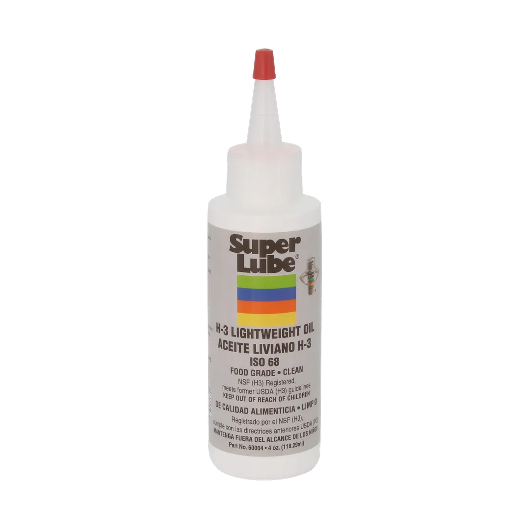 Alfa International 60004 Super Lube Lightweight Oil, 4 Oz., Food Grade, NSF Rated H3