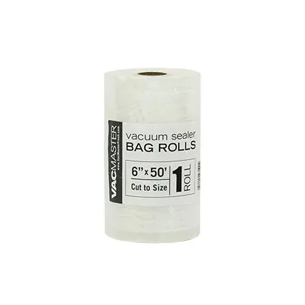 Alfa International 947100 Vacmaster® Vacuum Sealer Bag Rolls, 6" X 50'