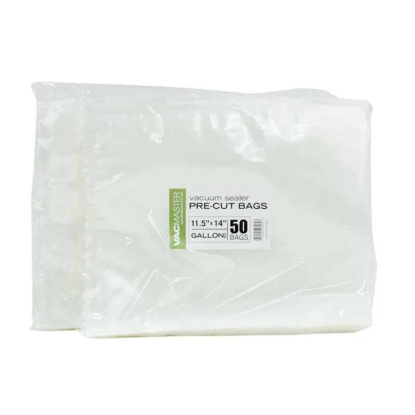 Alfa International 947260 Vacmaster® Vacuum Sealer Pre-Cut Bags, Gallon Size