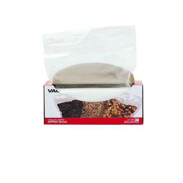 Alfa International 948503 Vacmaster® Vacuum Sealer Zipper Bags, Gallon Size