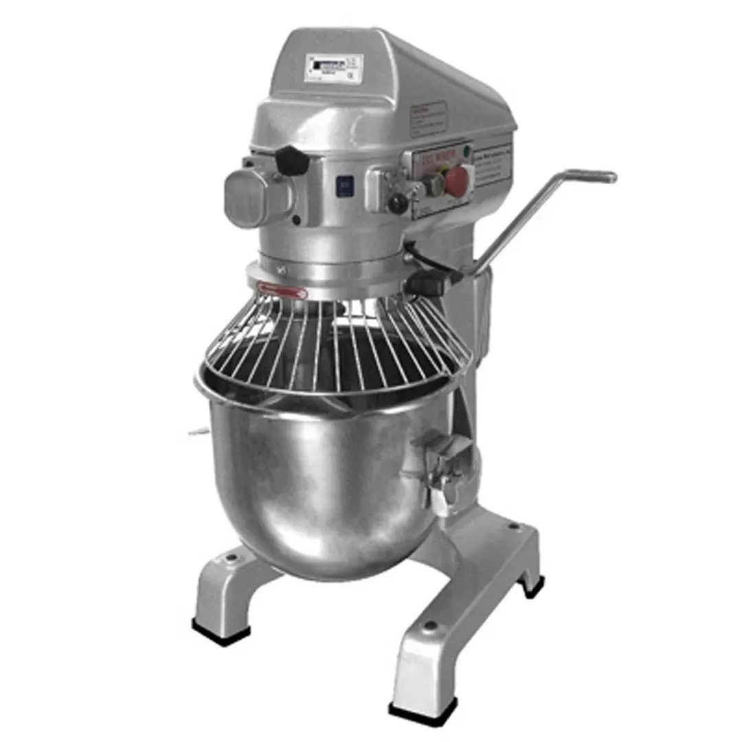 Alfa International HUB-40 Floor Model 40 qt Planetary Mixer, #12 HUB, 3-Speed, 1-1/2 hp