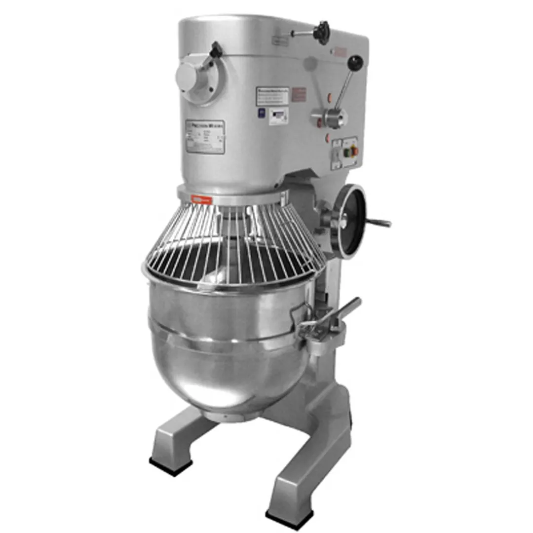 Alfa International HD-60 Floor Model 60-80 qt Planetary Mixer with Timer, #12 HUB, 3-Speed, 4 hp
