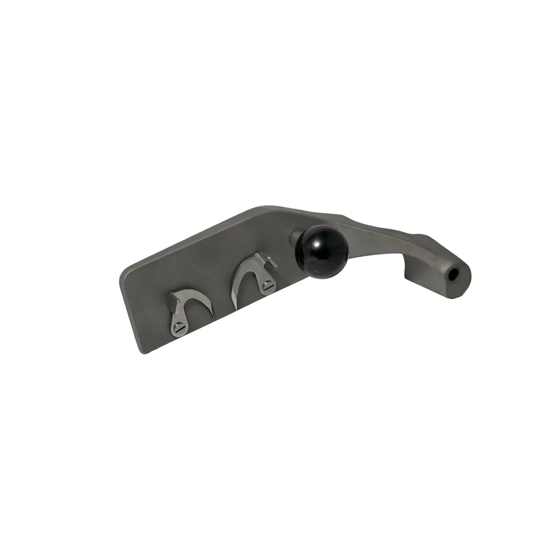 Alfa International B-030 SS Meat Pusher Assembly, for Berkel slicers