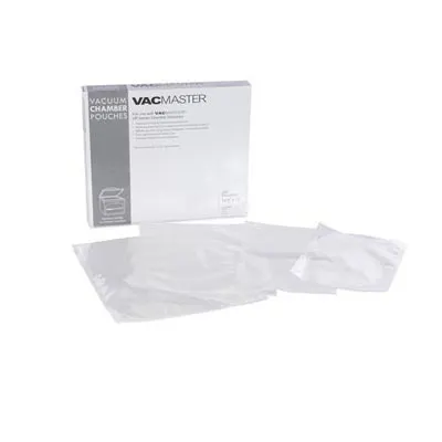 Alfa International BAG-50719 Vacmaster® Zipper Vacuum Chamber Pouches, 8" X 10"