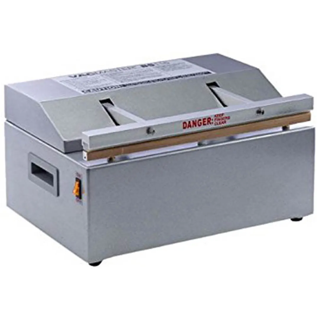Alfa International BS116 VacMaster Impulse Bag Sealer, 16" Seal Bar, Stainless Steel & Aluminum, 110V, 8 Amps, Automatic