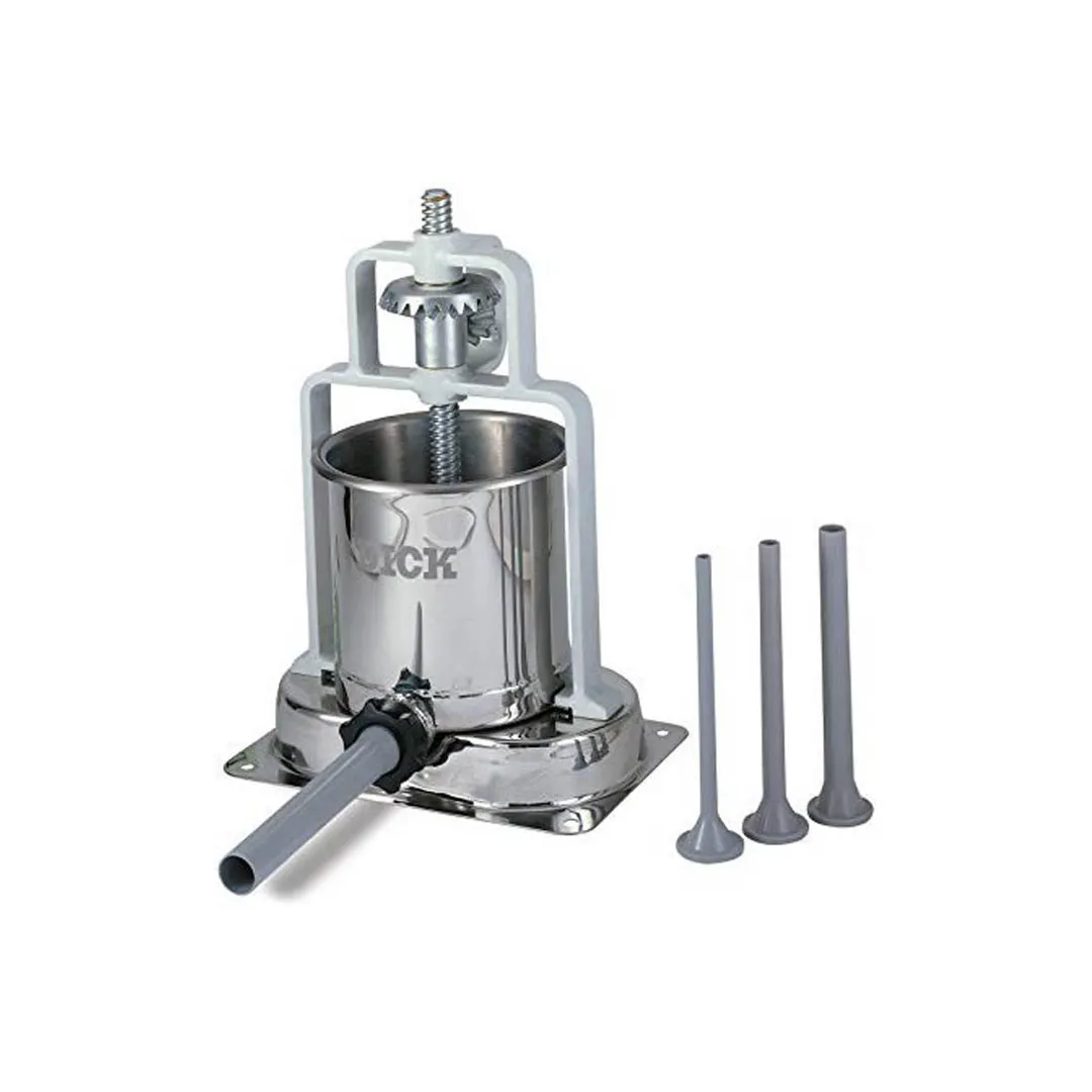 Alfa International FDSS 12 Manual Sausage Stuffer Machine, 12 lb  (6 L)  Capacity