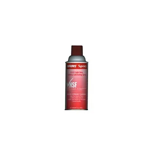 Alfa International LO-HS Haynes Spray, 9 Oz. Can, Light Duty Sanitary Oil, Nsf
