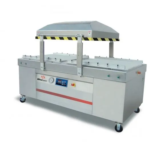 Alfa International ULTRAVAC 1000 Floor Model Chamber Vacuum Packaging Machine with 39" Double Seal Bar