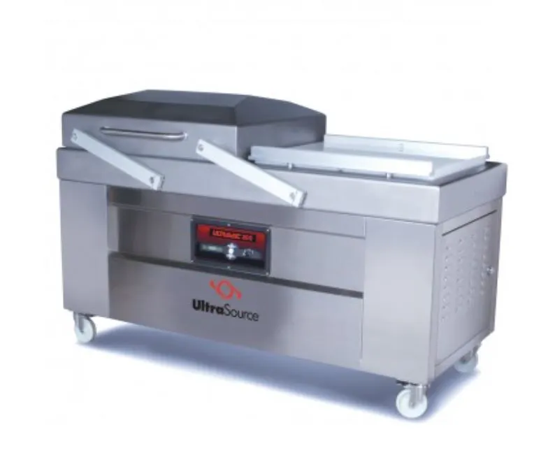 Alfa International ULTRAVAC 800 Floor Model Chamber Vacuum Packaging Machine with 31-1/2" Double Seal Bar