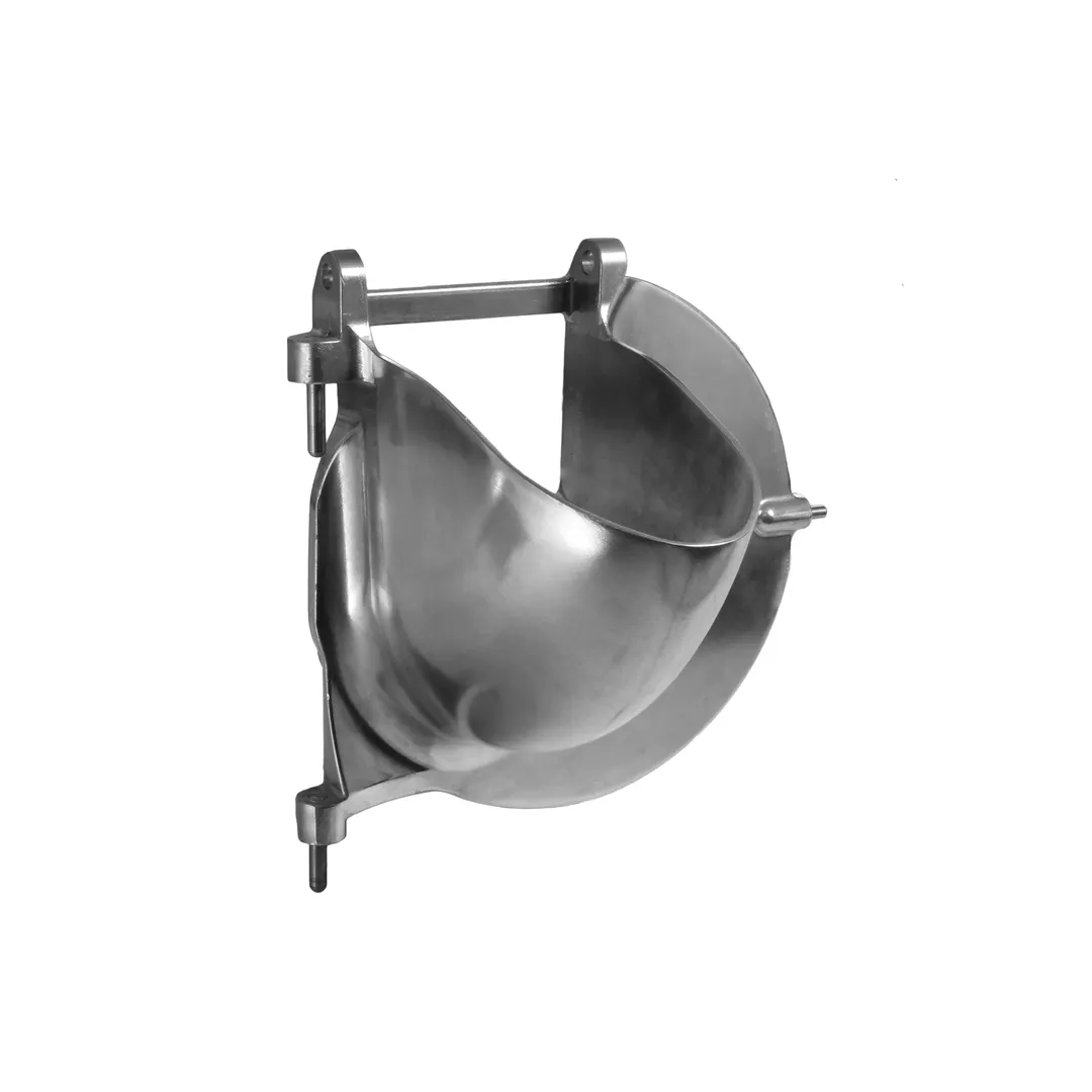 Alfa International VS-99D Twoyco Door (Hopper), polished aluminum