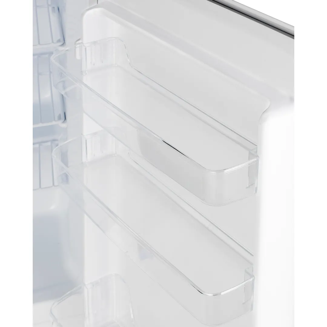 Summit ALFZ36 20" Built-in or Freestanding Undercounter Freezer in White, 2.68 cu. ft.