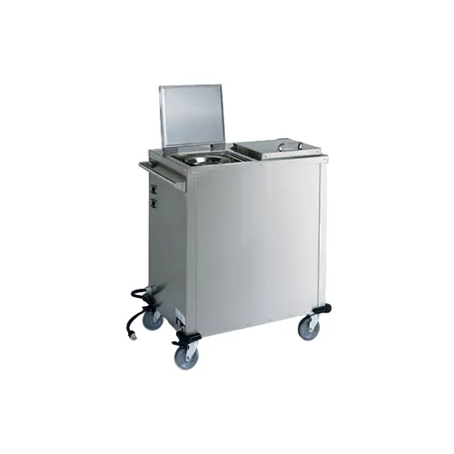 Alluserv CPH2 Convection Heated Plate Dispenser, Mobile, For 7" - 10-1/4" Plates