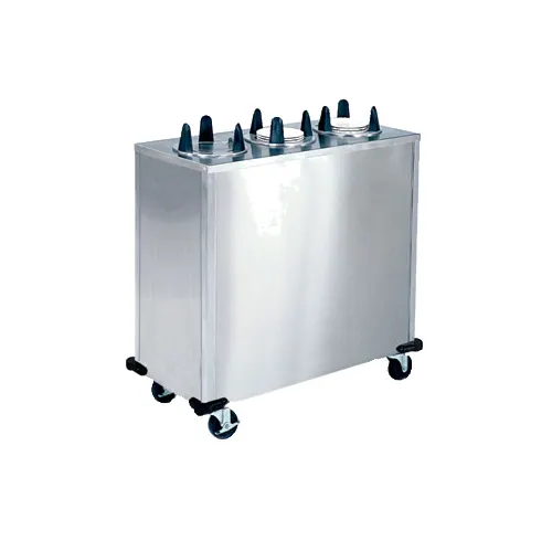 Alluserv EPDH210 Enclosed Plate Dispenser, Mobile, Heated