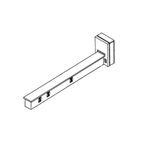 Alluserv ERW10 Electrical Raceway, 10 foot for Commercial Dishwashers