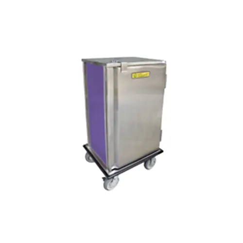 Alluserv RS8 Choice Room Service Delivery Cart w/ 1 Compartment and 8 Tray Capacity