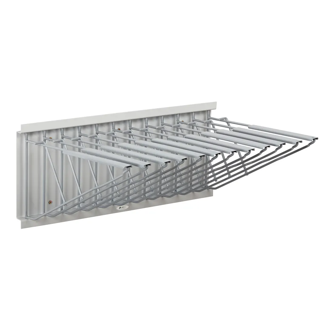 Alpine Industries ADI617 Blueprint Pivot Rack, Wall Mount, Grey