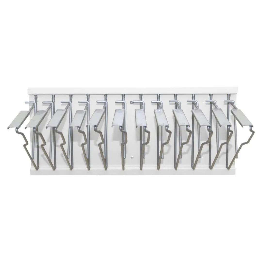 Alpine Industries ADI617-WHI Blueprint Pivot Rack, Wall Mount, White