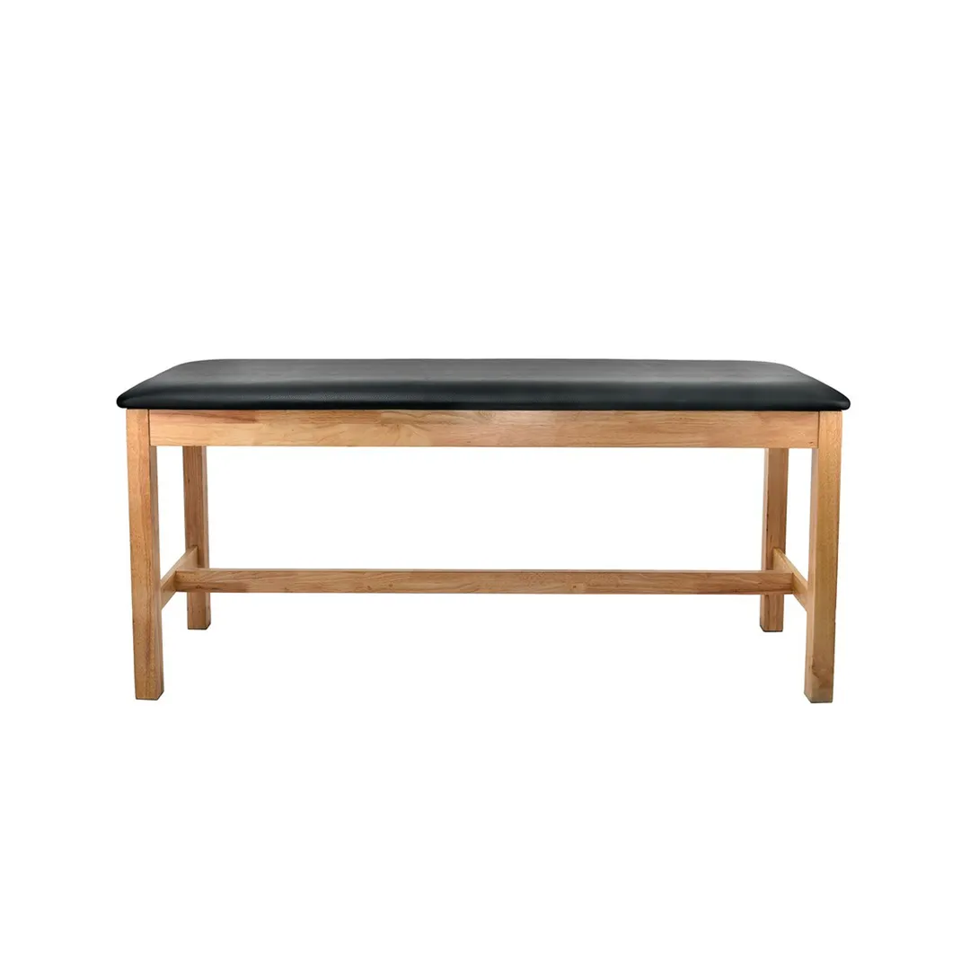 Alpine Industries ADI996-04-BLK Hi-Lo Treatment Table, 72"W x 24"D, Black Finish, Straight Line Design
