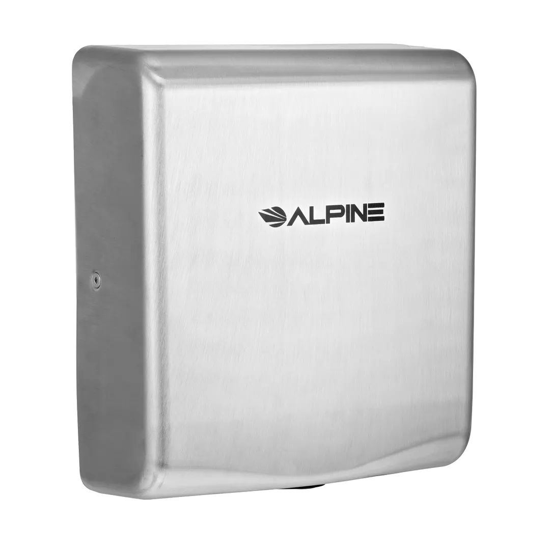 Alpine Industries ALP405-10-SSB Willow Hand Dryer, Surface Mounted, Automatic