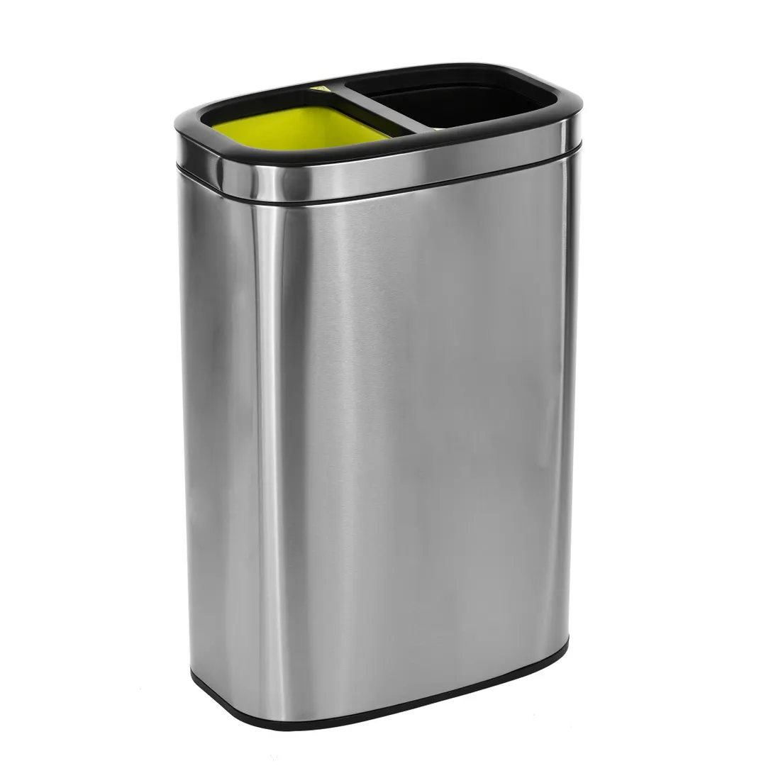 Alpine Industries ALP470-R-40L Trash Can, 10.5 Gallon (40 Liter)