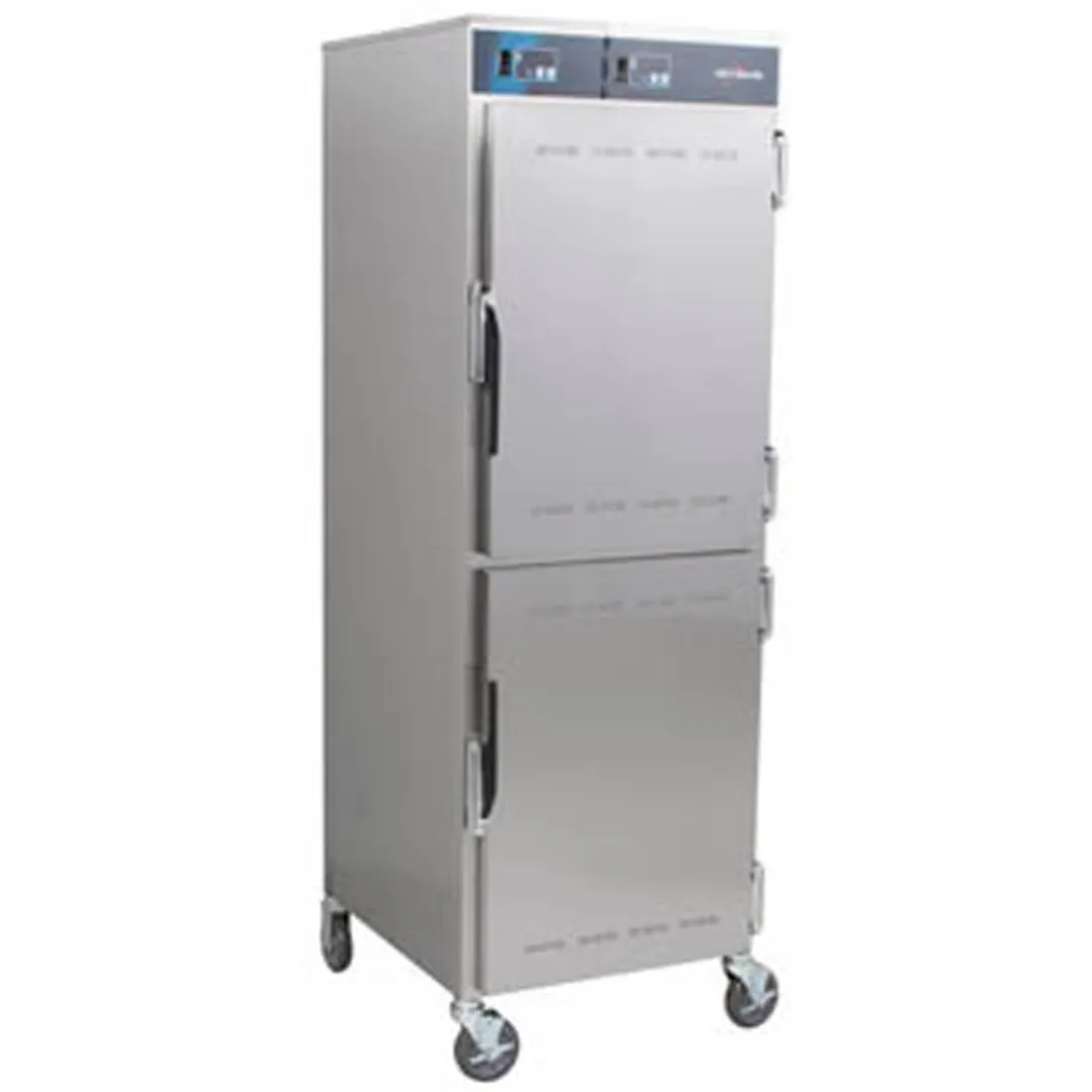 Alto-Shaam 1200-UP 2-Compartment Heated Holding Cabinet, 73"-78"H, Stainless Steel, Dutch Door, 16 Pan Capacity