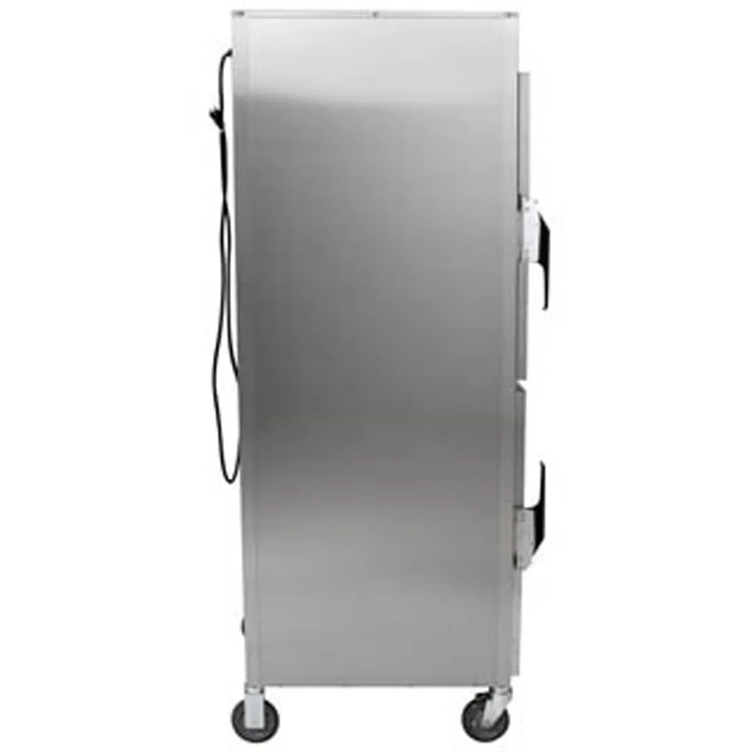 Alto-Shaam 1200-UP 2-Compartment Heated Holding Cabinet, 73"-78"H, Stainless Steel, Dutch Door, 16 Pan Capacity