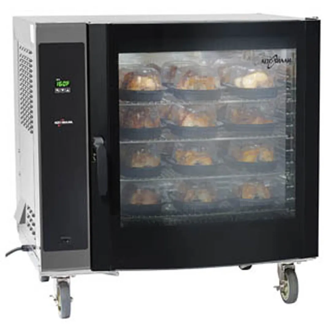 Alto-Shaam AR-7H-SGLPANE 1-Compartment Heated Holding Cabinet, Single Pane Glass Door, 8-Pan 18"x26", Stainless Steel
