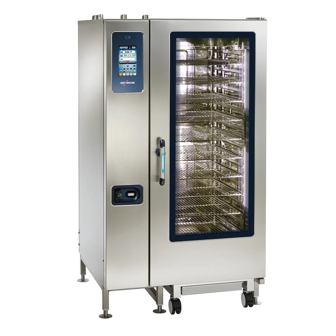 Alto-Shaam CTP20-20G Combitherm Proformance Gas Boiler-Free Roll-In 40 Pan Combi Oven 