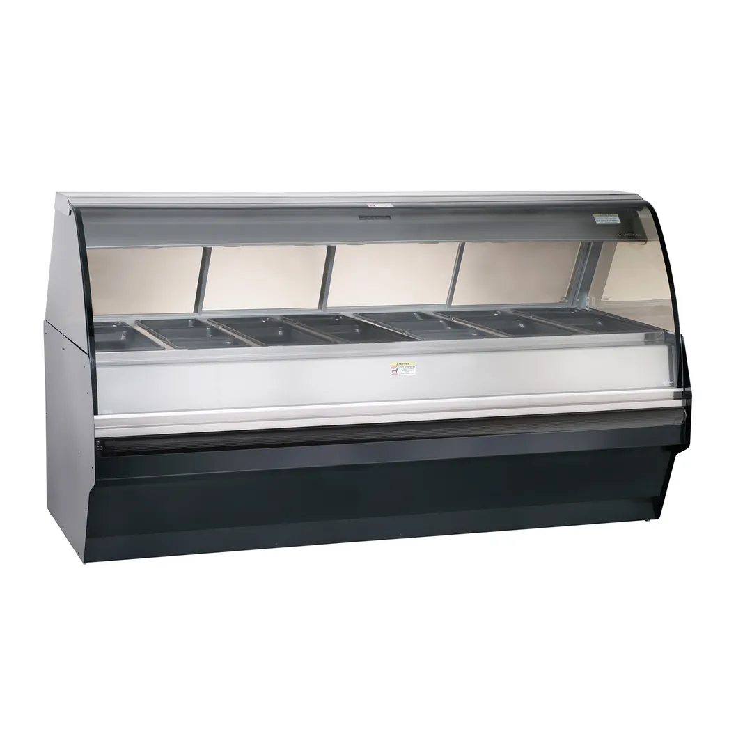 Alto-Shaam TY2SYS-96-SS Halo Heat® Hot Deli Display System, Full-Service